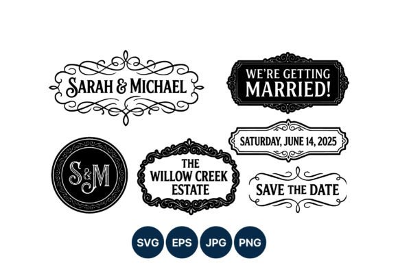 Elegant Wedding Save the Date Vintage Frames: A Design Deep Dive