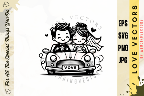 Wedding Couple and Love Vectors - C38: A Designer's Guide to Romantic Visual Storytelling