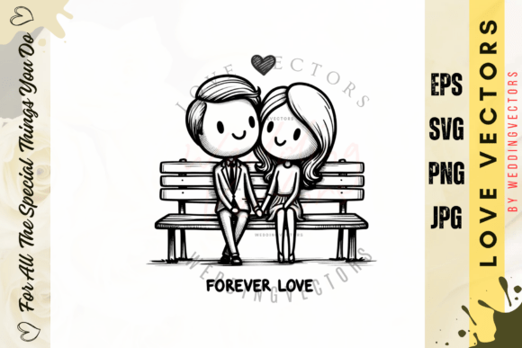 Wedding Couple and Love Vectors - C690: A Designer's Guide